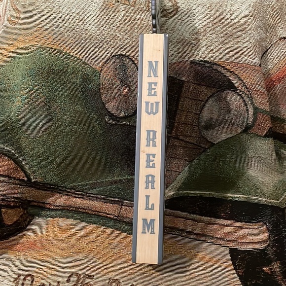 New Realm Brewing Company Hop Head Beer Tap Handle Gram Gram’s Oatmeal Porter - Picture 4 of 8